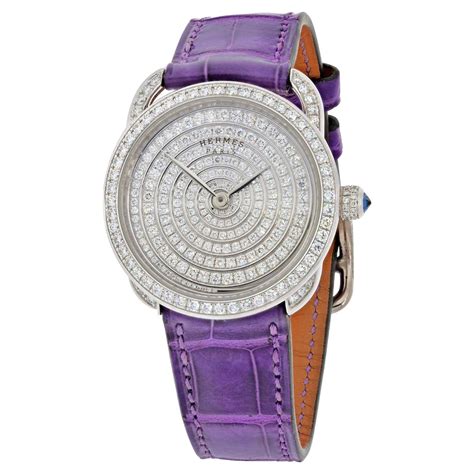 hermes watches with diamonds.